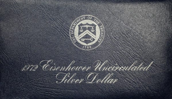 Gallery image of this 1972-S Eisenhower Dollar Silver Uncirculated Pouch