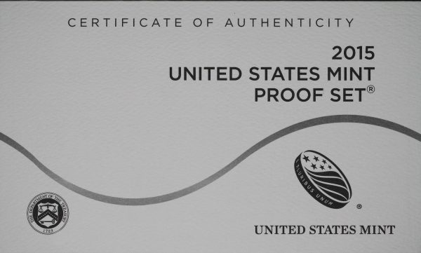 2015-S United States Mint Proof Set - Image 3
