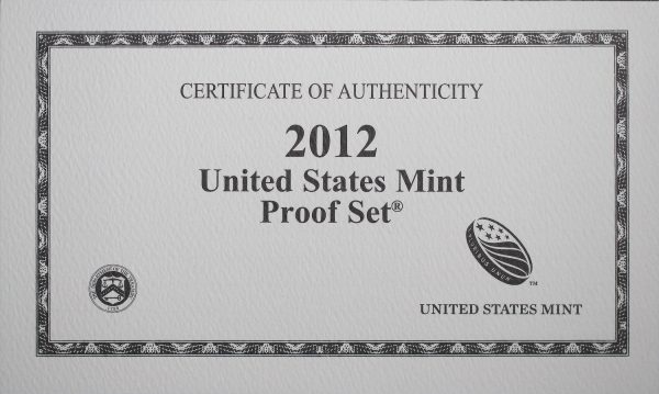 2012-S United States Mint Proof Set - Image 2
