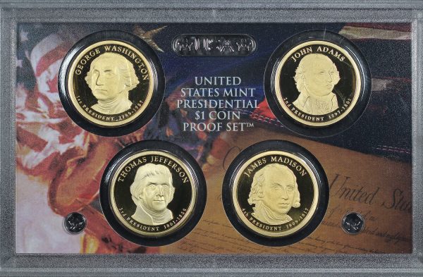 Gallery image of this 2007-S United States Mint Presidential $1 Proof Set