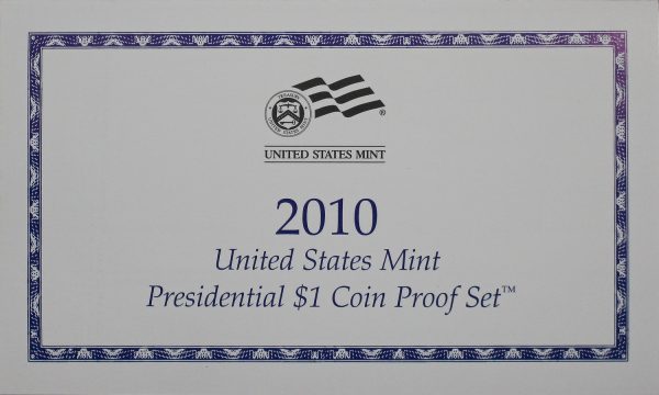 Gallery image of this 2010-S United States Mint Presidential $1 Proof Set