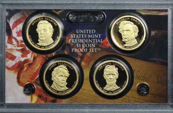 Gallery image of this 2010-S United States Mint Presidential $1 Proof Set