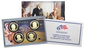 2008-S United States Mint Presidential $1 Proof Set
