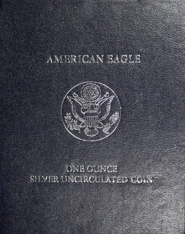 Gallery image of this 2013-W Uncirculated Burnished American Silver Eagle