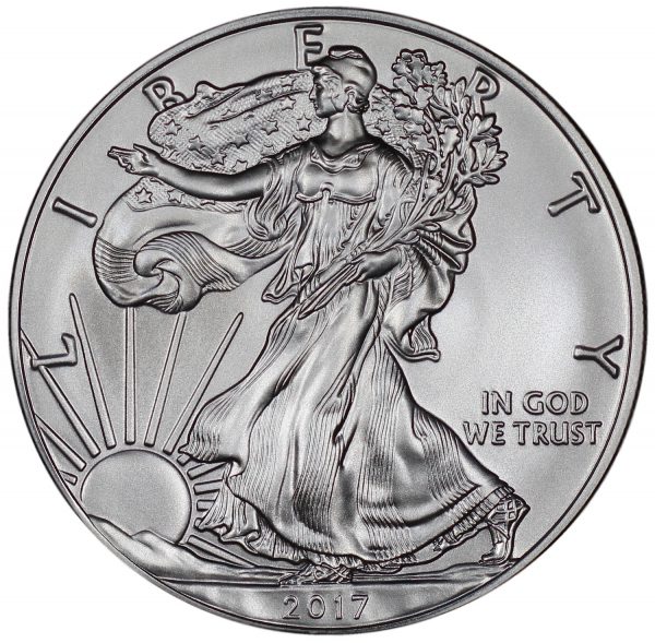 2017-W Uncirculated Burnished American Silver Eagle - Image 3