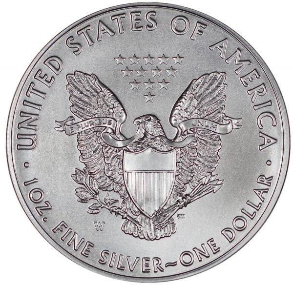 2017-W Uncirculated Burnished American Silver Eagle - Image 4