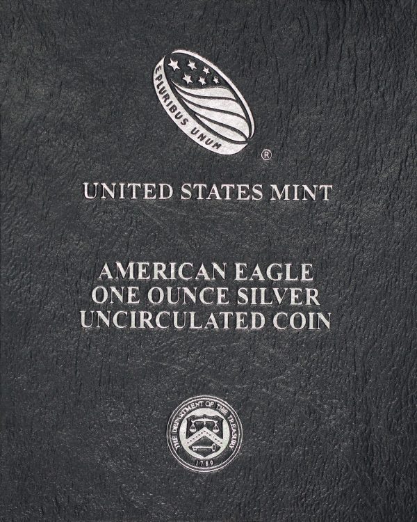 2015-W Uncirculated Burnished American Silver Eagle - Image 2