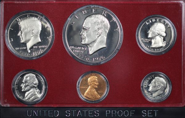 Reverse of this 1975-S United States Mint Proof Set