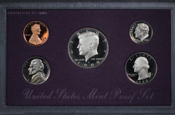 1988-S United States Mint Proof Set - Image 2