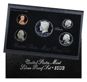 1993-S United States Mint Silver Proof Set