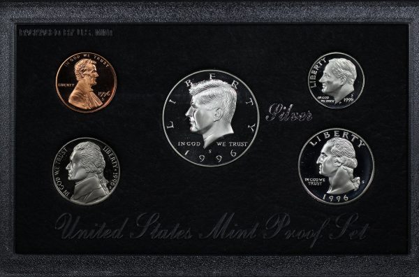 1996-S United States Mint Silver Proof Set - Image 2