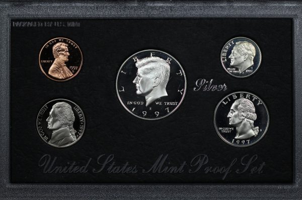 1997-S United States Mint Silver Proof Set - Image 2
