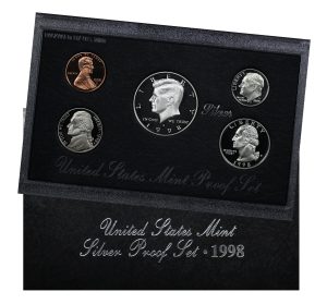 1998-S United States Mint Silver Proof Set