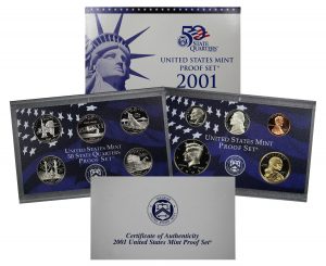 2001-S United States Mint Proof Set