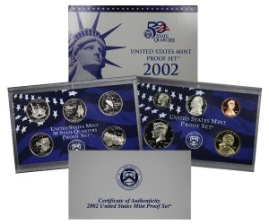 2002-S United States Mint Proof Set