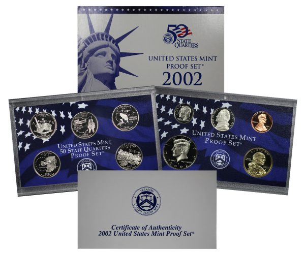 2002-S United States Mint Proof Set