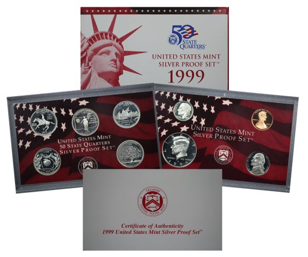 1999-S United States Mint Silver Proof Set