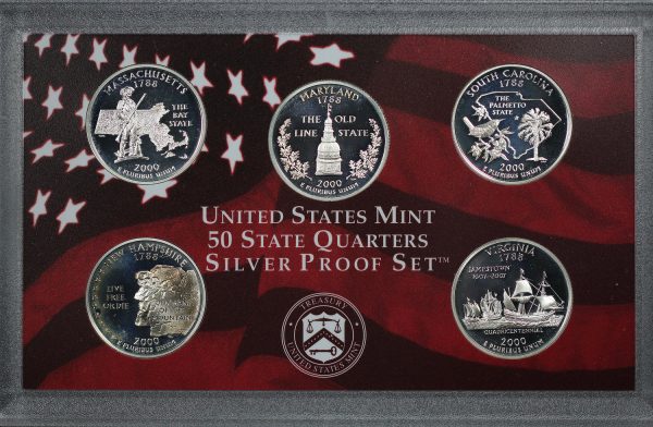 2000-S United States Mint Silver Proof Set - Image 2