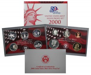 2000-S United States Mint Silver Proof Set
