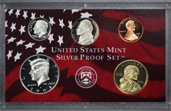 2001-S United States Mint Silver Proof Set - Image 4