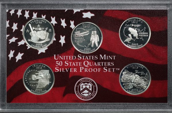 2002-S United States Mint Silver Proof Set - Image 2