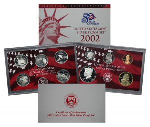 2002-S United States Mint Silver Proof Set
