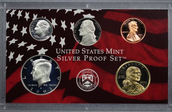 2003-S United States Mint Silver Proof Set - Image 4