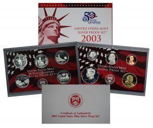 2003-S United States Mint Silver Proof Set