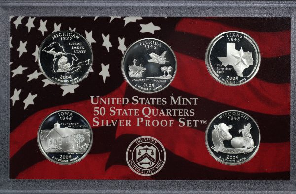 2004-S United States Mint Silver Proof Set - Image 2