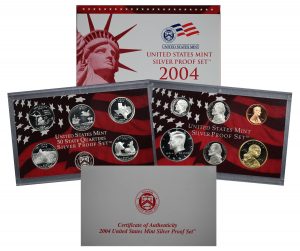 2004-S United States Mint Silver Proof Set