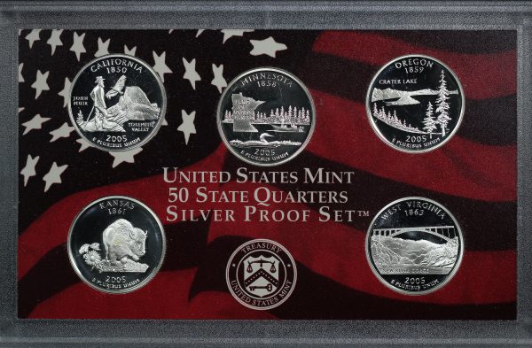 2005-S United States Mint Silver Proof Set - Image 2