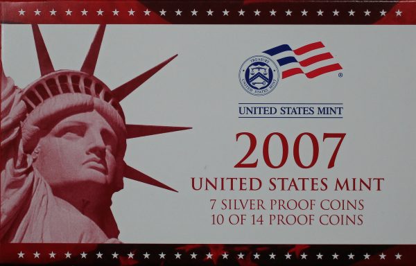 2007-S United States Mint Silver Proof Set - Image 2