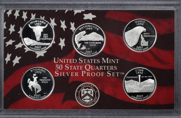 2007-S United States Mint Silver Proof Set - Image 4