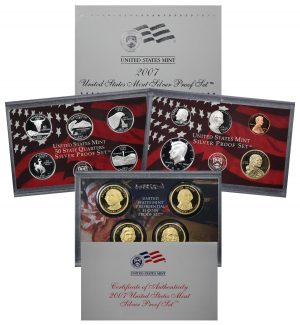 2007-S United States Mint Silver Proof Set