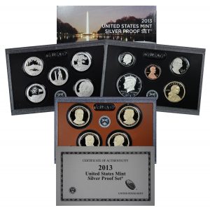 2013-S United States Mint Silver Proof Set