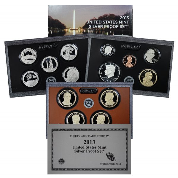 2013-S United States Mint Silver Proof Set