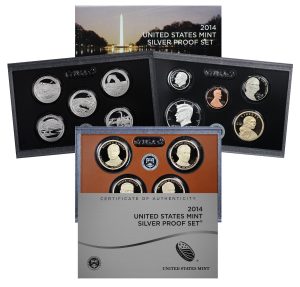 2014-S United States Mint Silver Proof Set