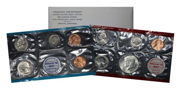 1970 Uncirculated U.S. Mint Set Large Date