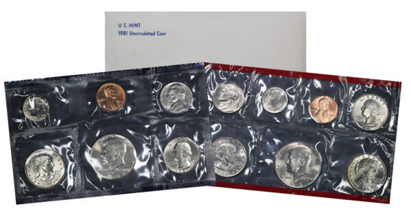 1981 Uncirculated U.S. Mint Set