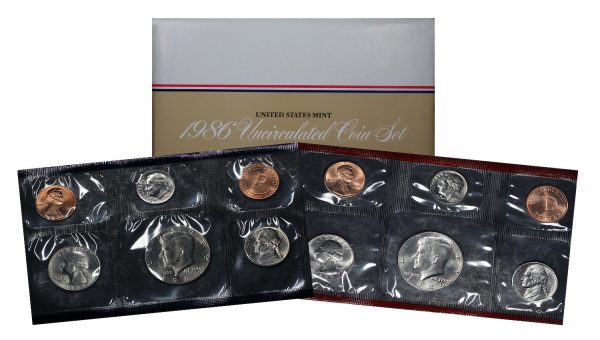 1986 Uncirculated U.S. Mint Set