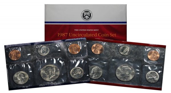 1987 Uncirculated U.S. Mint Set
