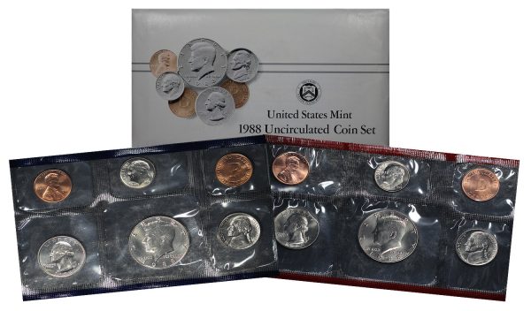 1988 Uncirculated U.S. Mint Set