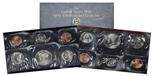 1991 Uncirculated U.S. Mint Set