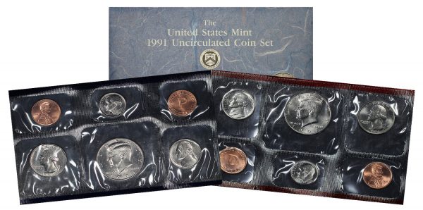 1991 Uncirculated U.S. Mint Set
