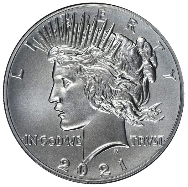 2021-P Peace Dollar BU With Box & COA - Image 2