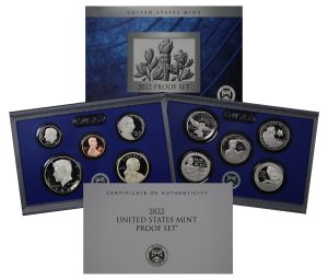 Obverse of this 2022-S United States Mint Proof Set