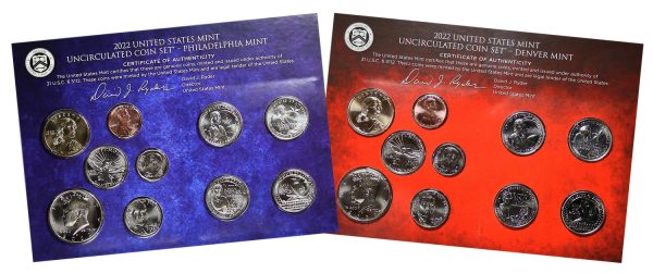 2022 Uncirculated U.S. Mint Set