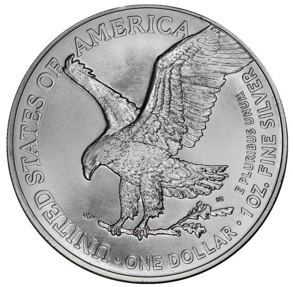 2022 American Silver Eagle BU - Image 2