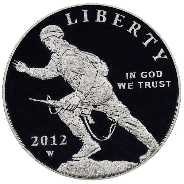 2012-W Infantry Soldier Commemorative $1 Silver Proof OGP