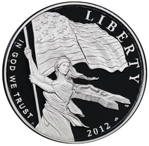 2012-P Star-Spangled Banner Commemorative $1 Silver Proof OGP